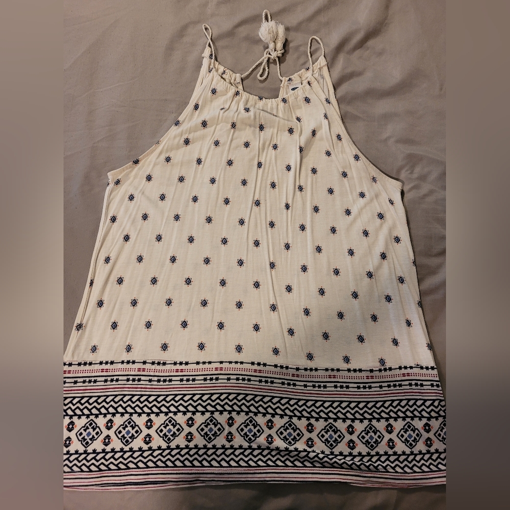 Womens multiprint tank top